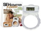 Cockrings et Anneaux Sex Toys Homme Anneau Sexe Compteur Blanc