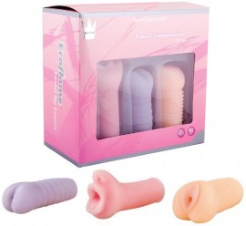 Coffret Masturbateurs Silicone X 3