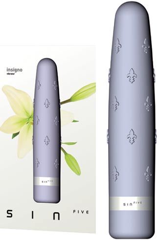 Vibromasseur de Luxe Insigno Prune Sin Five