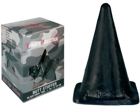 Gros gode Black en forme de cone