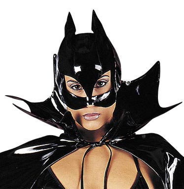 Masque de catwoman en vinyle