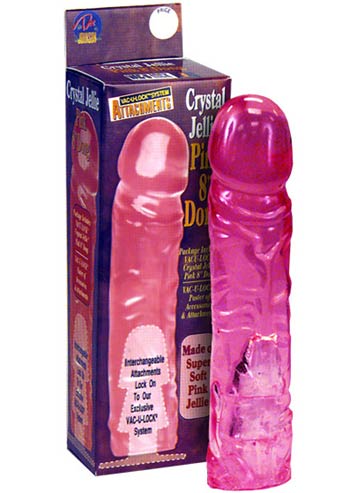 Gode Jelly Rose Vac U Lock