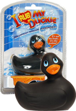 I Rub My Duckie Canard Vibrant Noir