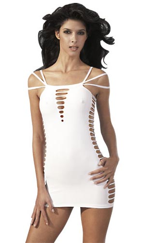 Robe blanche sexy