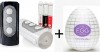 Duo Masturbateur Tenga Flip Hole + Masturbateur Mauve EGG