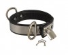 Collier Cuir Metal Luxe