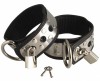 Menottes Chevilles Cuir Metal