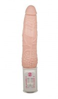 Godemichet Vibrant Va Et Vient 19cm ø4 Godemichet Vibrant Va Et Vient 19cm ø4