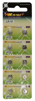 Piles Boutons LR41