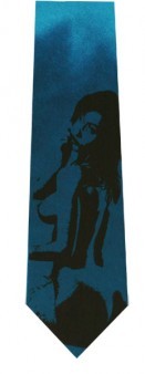 Cravate Bleue Sexy