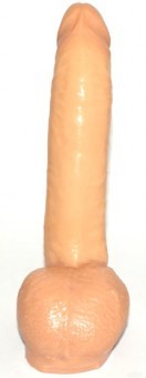 Gode Anal Avec Testicules Realiste 17cm �3