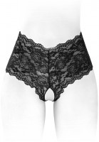 Culotte Fendue Noire Julia