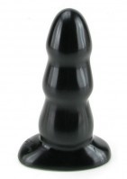 Butt Plug Medium Triple Ripple 11cm ø4,5