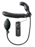 Gode Strap On Gonflant Vibrant 17cm ø3,5