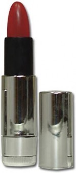 Mini Vibromasseur Argente Rouge A Levres