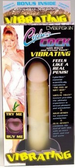 Gode Haut De Gamme En Cyberskin Vibrant