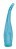 Vibromasseur Anal Fin Bleu