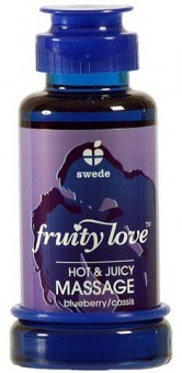 Huile de Massage Swede Blueberry Cassis 100ml