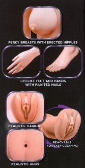 Poup�e Gonflable Blonde d'Entrainement Camilla Taille R�elle