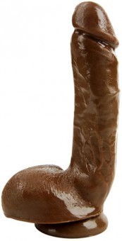 Gode Noir Ventouse 22cm �4,5