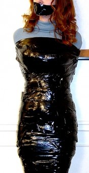 Saran Wrap Cellophane de Momification