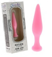 Plug Anal Silicone Rose 8cm ø2 Plug Anal Silicone Rose 8cm ø2