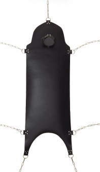 Balancoire avec collier cuir