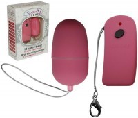 Oeuf vibrant télécommandé 10 vitesses rose 6cm ø3 Oeuf vibrant télécommandé 10 vitesses rose 6cm ø3