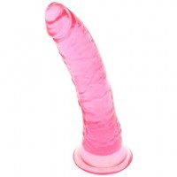 Gode Ventouse Rose  21cm ø3,5