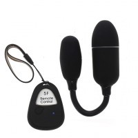Oeuf vibrant télécommandé vaginal et anal 23cm ø3,5