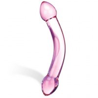 Double Dildo Verre 18cm ø3,5