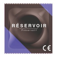 Préservatif Lubrifié à Réservoir