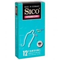 Préservatifs Spermicides Sico x12
