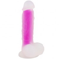 Gode Ventouse Réaliste Double Densité 17cm ø3,5