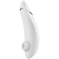 Womanizer Premium Blanc et Chrome Womanizer Premium Blanc et Chrome