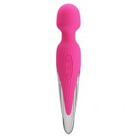 Vibromasseur Wand Chauffant Pretty Love 26cm ø4,5