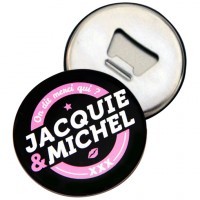 Magnet Décapsuleur Jacquie & Michel