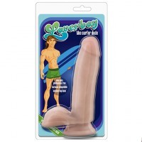 Gode Ventouse Loverboy le Surfeur 13cm ø4