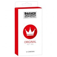 Préservatifs Rouges Secura Kondome Original x12 Préservatifs Rouges Secura Kondome Original x12