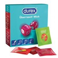Préservatifs Durex Surprise Me x22