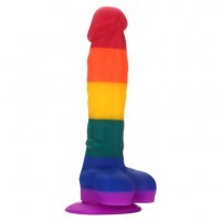 Gode Ventouse Arc-en-Ciel 18cm ø3,5