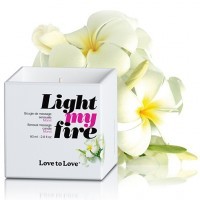 Bougie Massage Love To Love Monoï 80mL