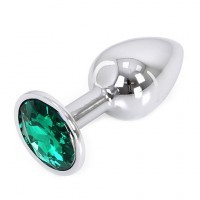 Buttplug Aluminium Vert Small 6cm ø3