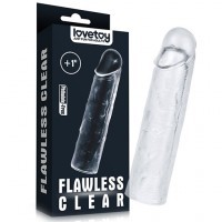 Gaine Pénis Flawless Clear 16cm ø3,5