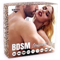 Coffret BDSM Léopard 9 pièces