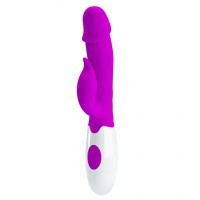 Vibromasseur Rabbit Peter Rose 19cm ø2,5