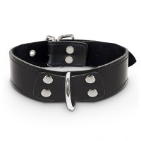 Collier Soumission en Cuir Taboom Noir