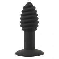 Vrille Anale Vibrante Silicone 10cm ø4