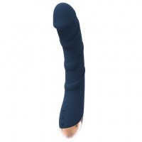 Vibromasseur Chauffant Waterproof Atlas Bleu 21cm ø4