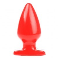 Gros Butt Plug Taille L Rouge 18cm ø9